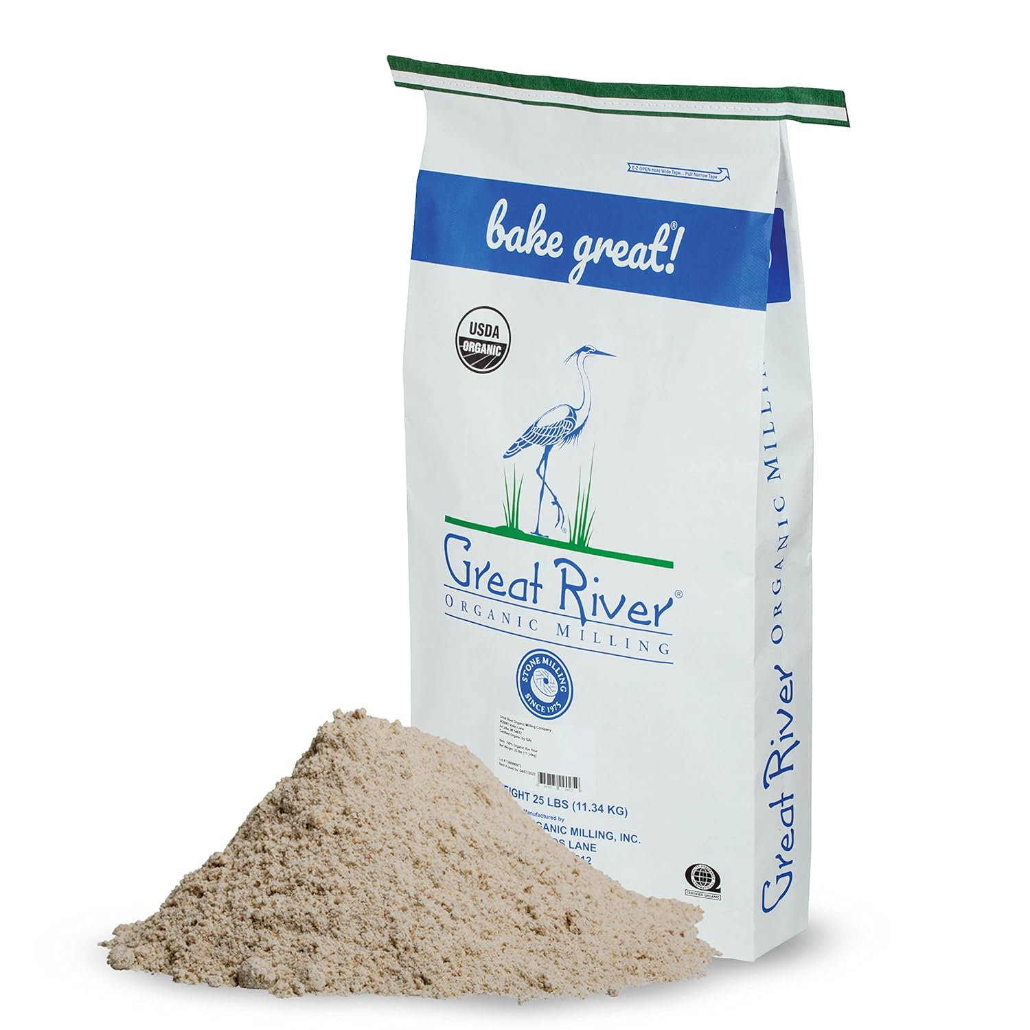 Great River Milling Organic Dark Rye Flour
