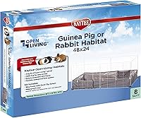 Vista 1 de Kaytee Open Living - Habitat de conejo o conejillo de indias, 48 x 24 pulgadas