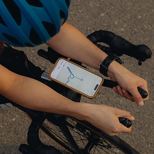 Miniatura 5 de Peak Design Soporte delantero para bicicleta móvil, V2, negro, tecnología SlimLink, construcción de aluminio mecanizado, soporte de teléfono de