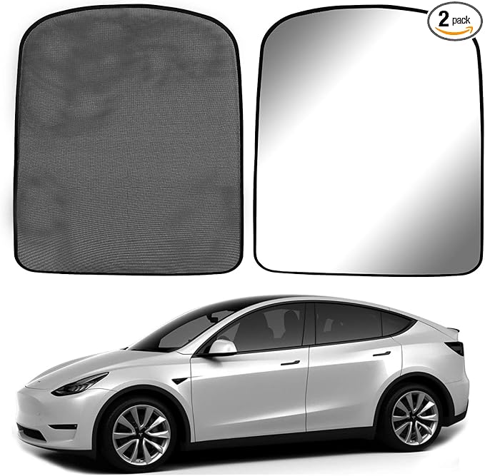 Body KUST Glass Roof Sunshade&Rear Side Window Sun Shade for 2020 Tesla