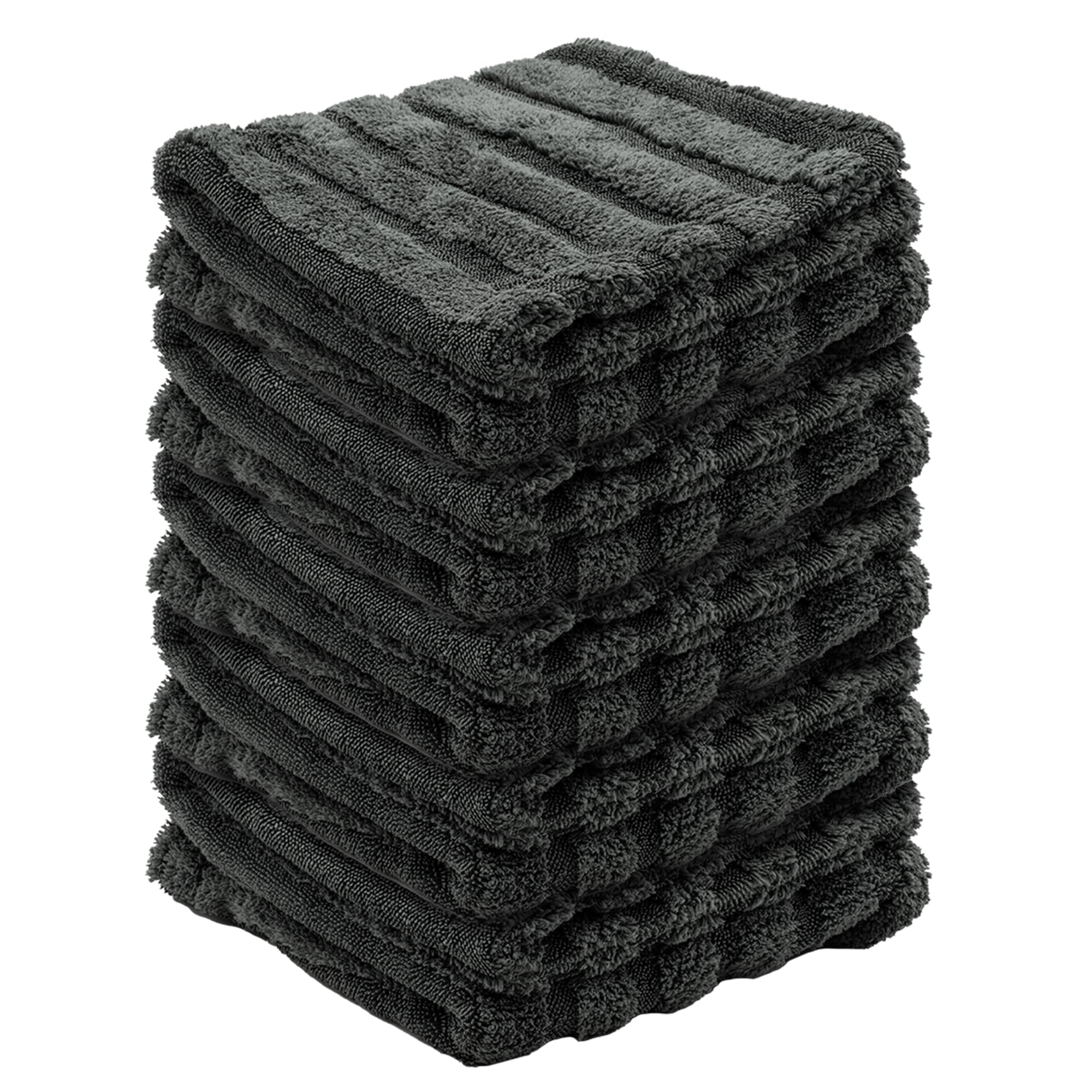 Liquid Elements Auto Trockentuch Silverback Fusion Hybrid - Saugfähiges Mikrofasertuch Auto - Effektive Autopflege - Fusselfrei - Lackschonend - 50 x 80 cm (5 Stück)