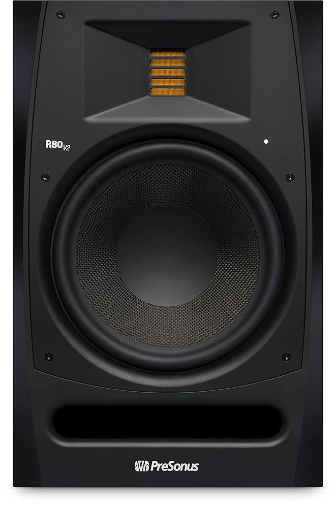 Amazon.com: PreSonus R80 V2 Studio Monitor, 8