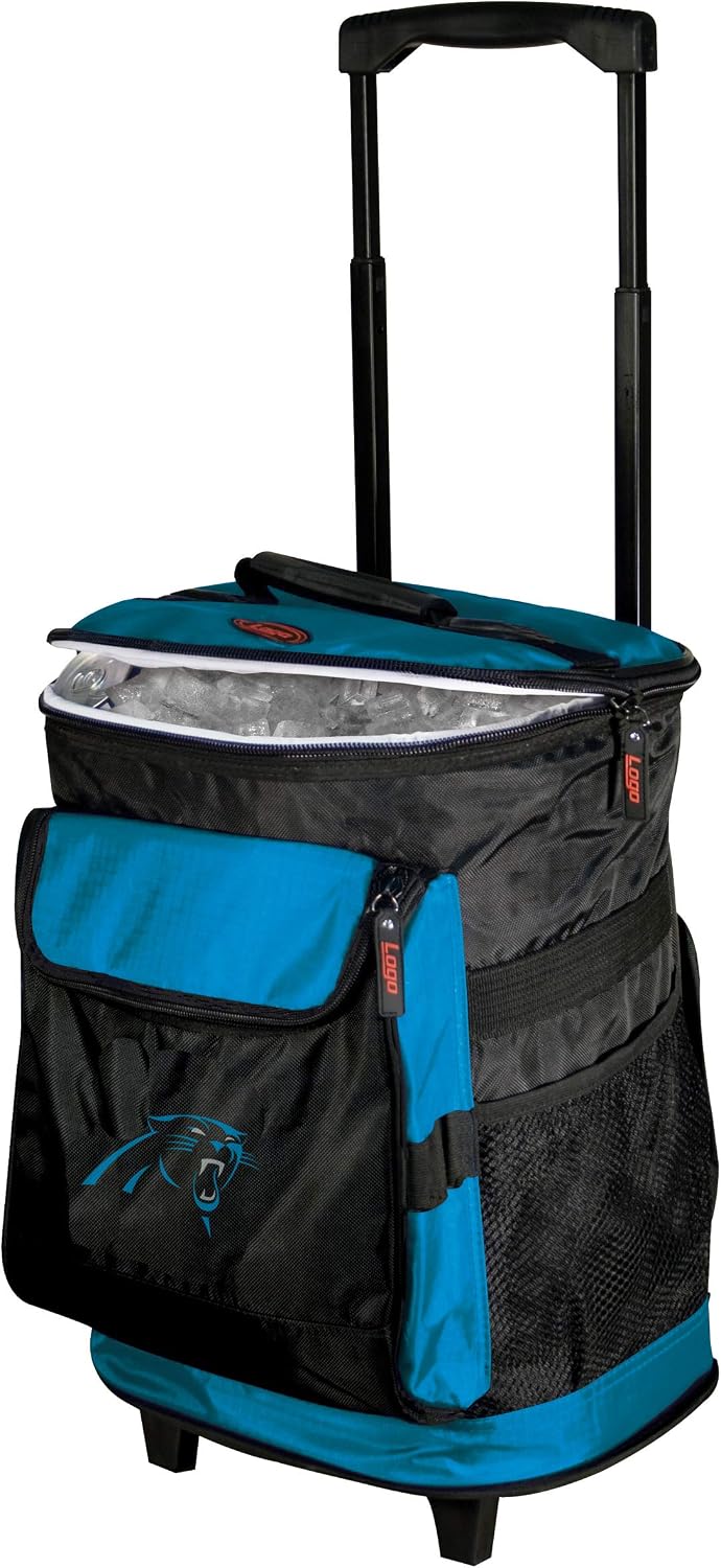 Logo Brands Officially Licensed NFL Unisex Rolling Cooler, One Size, Team Color