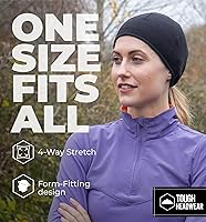 Vista 28 de Tough Headwear Skull Cap for Men-Motorcycle Head Cap,Sweat Caps for Men, Skull Cap Helmet Liner,Running Beanie Parent