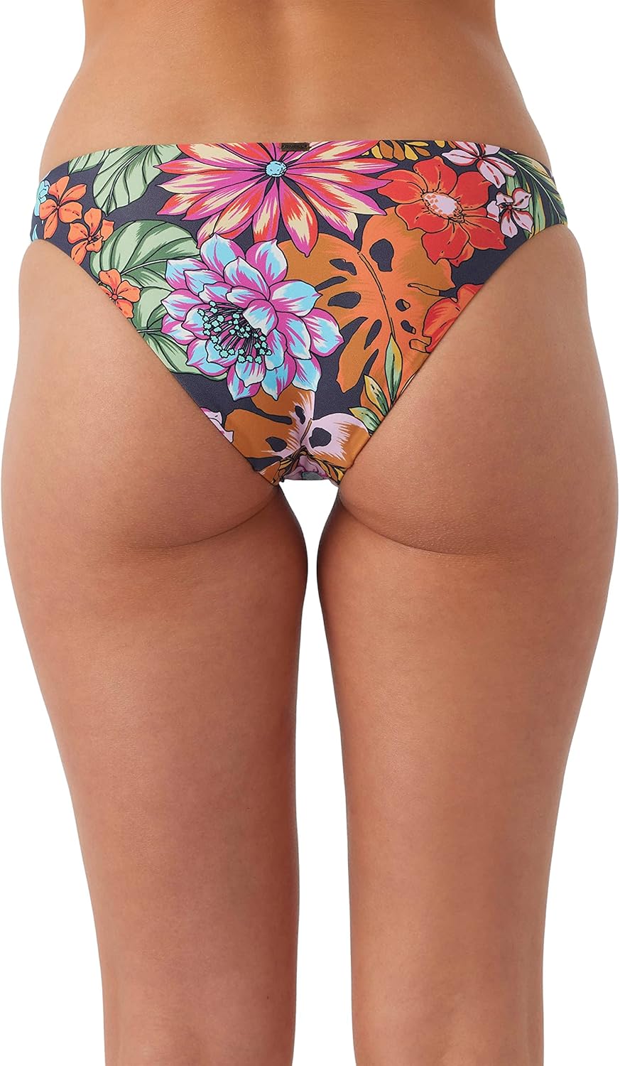 O'NEILL Women's Alamitos Bikini Bottoms - Medium Coverage Women's Bathing Suit Bottom Wih Knot Tie Detail