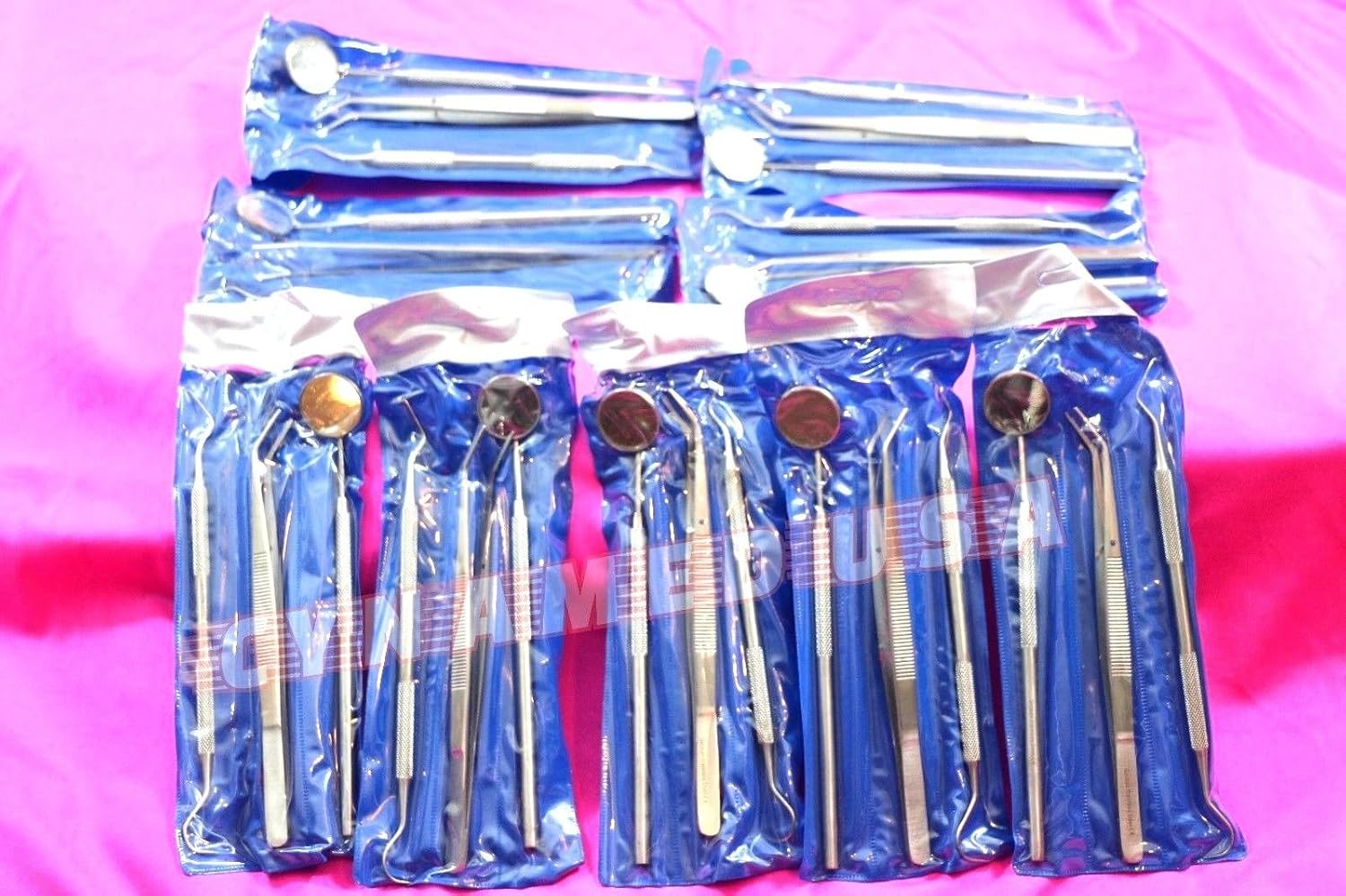 New German Stainless 45 Instruments Basic Dental Set Mirror Explorer College plier 16 of EA : Industrial & Scientific