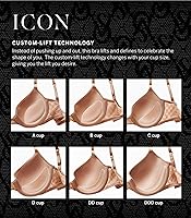 Vista 5 de Victoria's Secret Sujetador push up Icon para mujer, sujetadores para mujer (32A-38DDD)