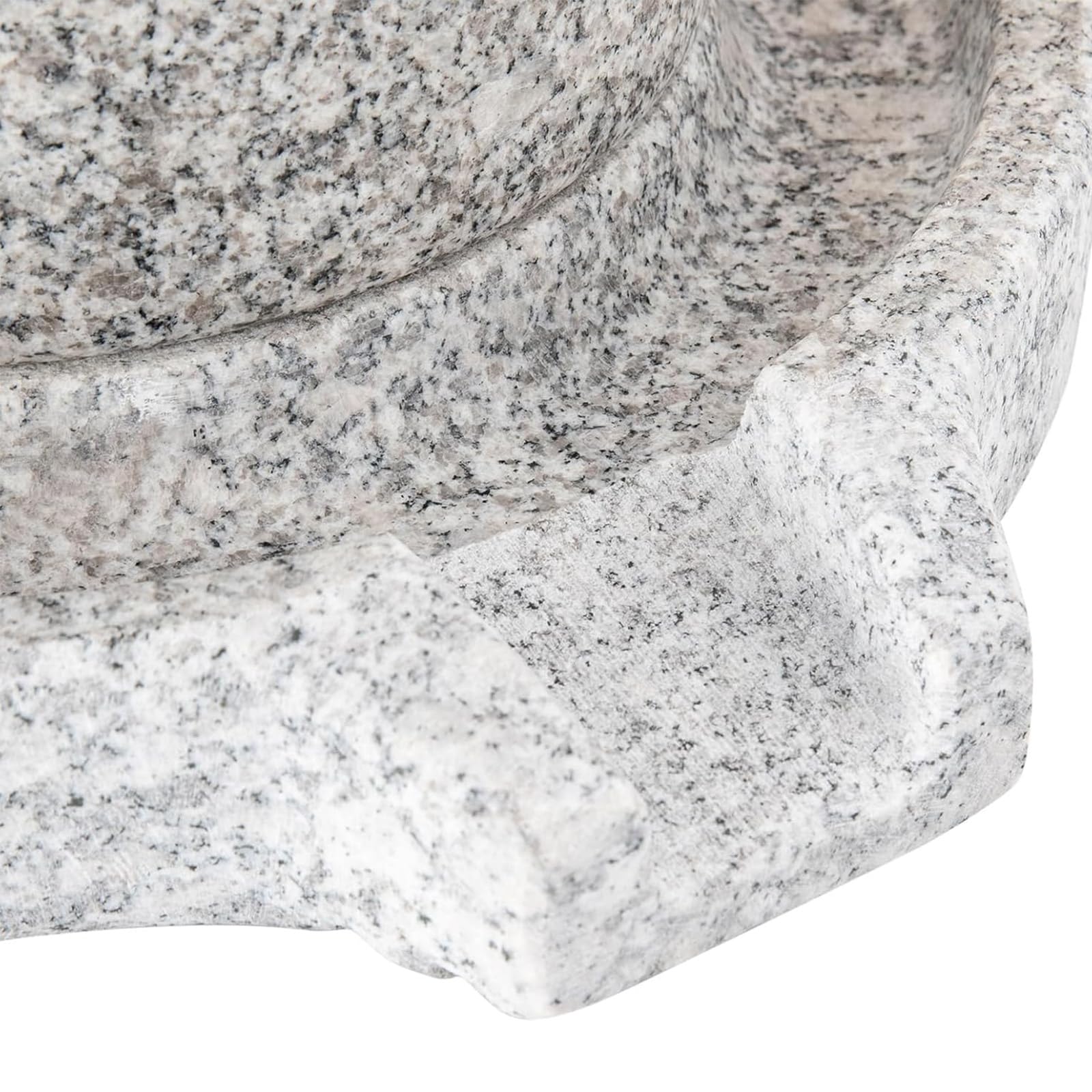 Macina manuale per cereali in pietra, fatta a mano, antica pietra abrasiva, multifunzione, per alimenti secchi e umidi, utensile da cucina