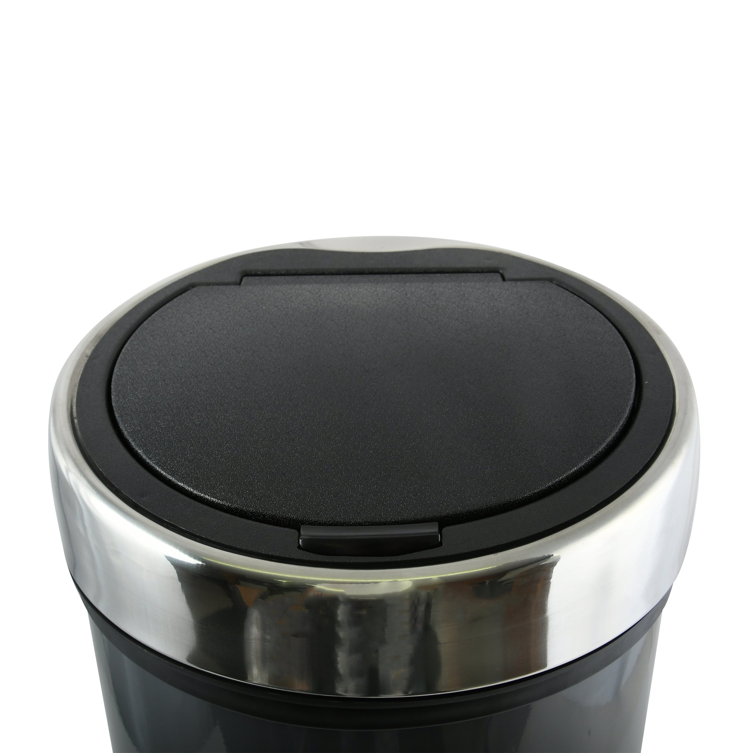 MSV 100157 afvalemmer roestvrij staal/polypropyleen 30 l