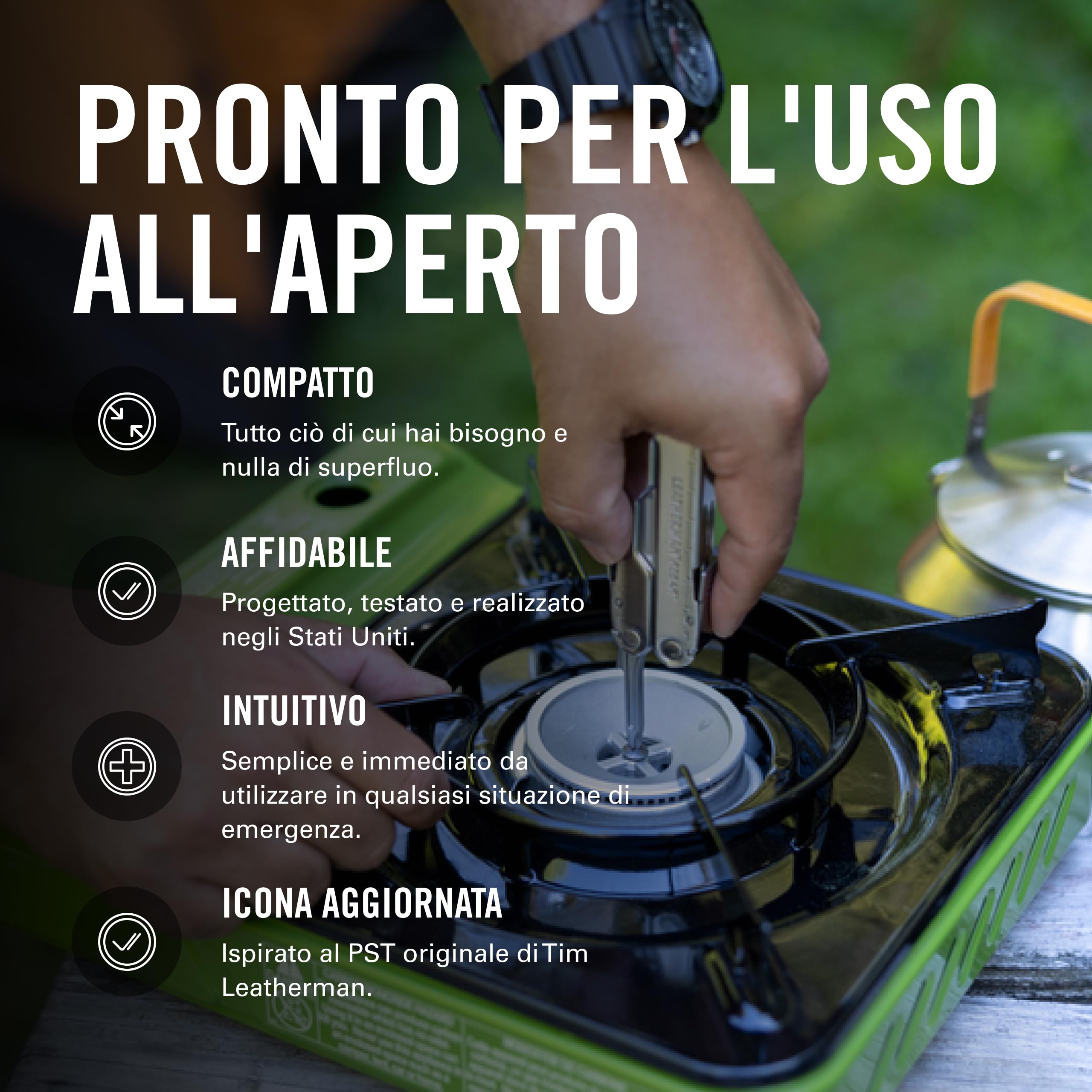 Leatherman Rebar Multi-Tool 17 Strumenti Acciaio Inossidabile Argento