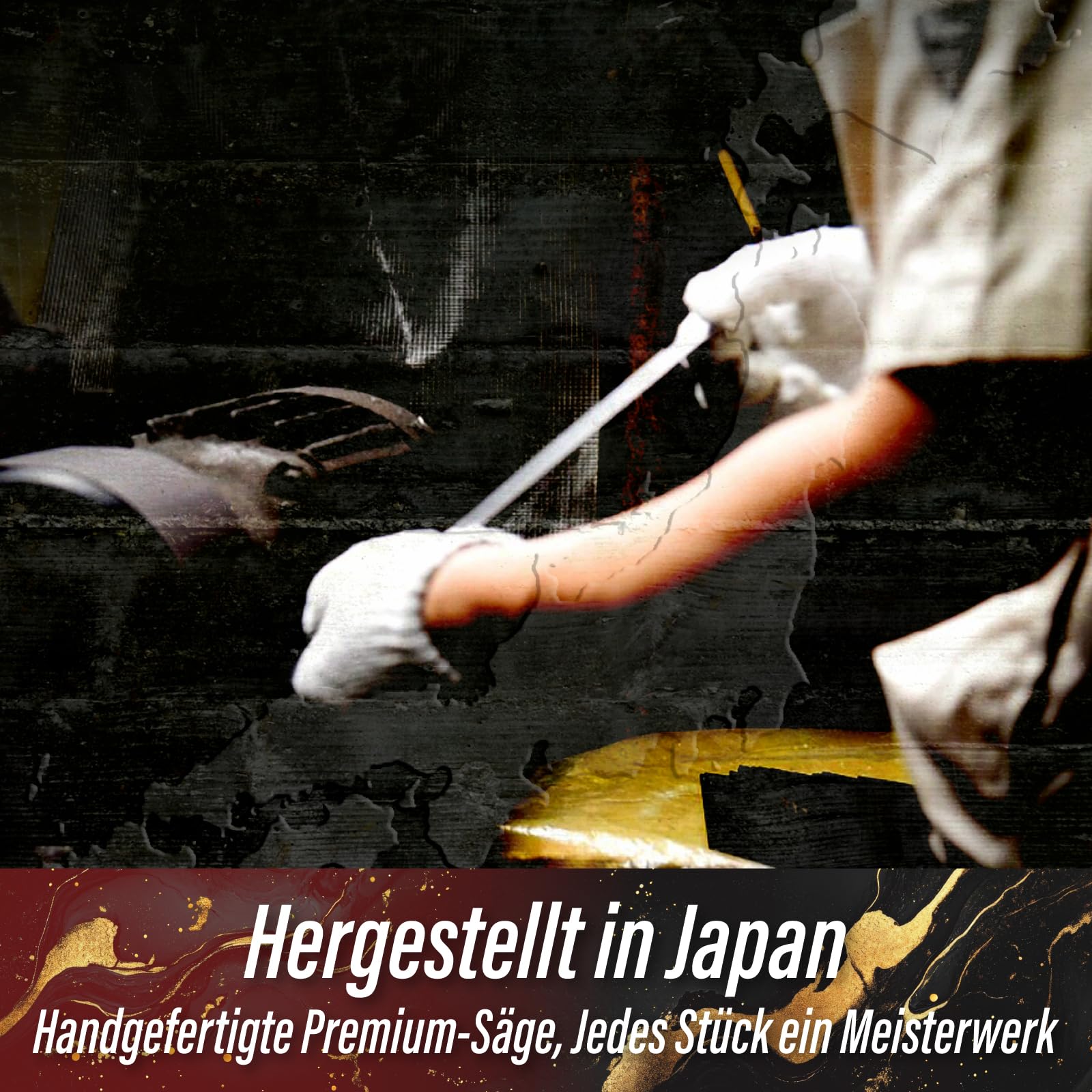SUIZAN Kleine Handsäge 120mm Blatt für Bündigschnitt - Kompakte Japanische Zugsäge Einseitig Gezahnt Dübelsäge Werkzeug für Holzbearbeitung