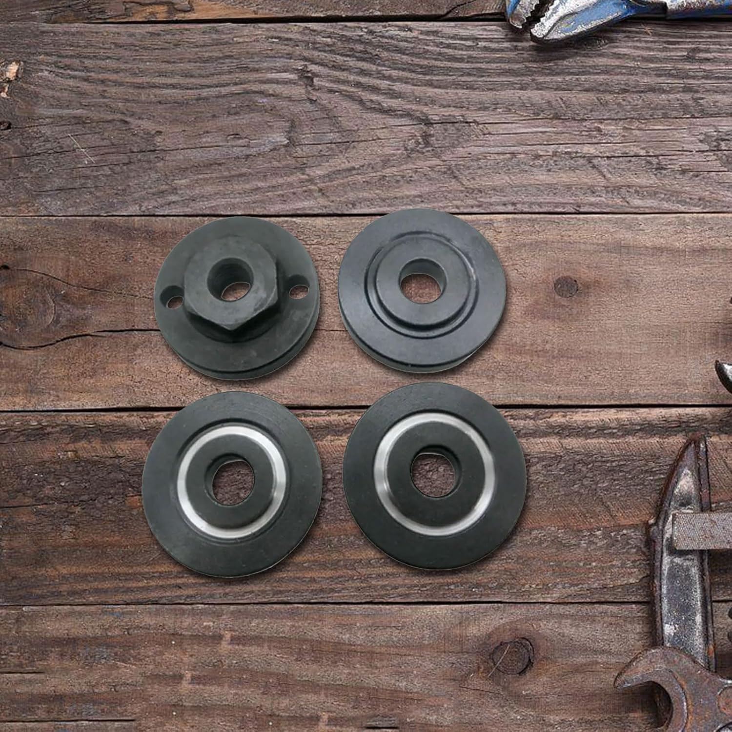 Multiple Diameter Angles Grinder Base Plate Set Suitable for 20mm 22mm 22.2mm Holes Strong Iron Construction