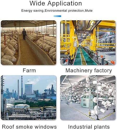 Miniatura 6 de Industrial Rotary Roof Wind Turbine 12 Inch Stainless Steel Turbine Capuchon, Hood Ventilator, Dryer to Economy, 10cm, 10cm