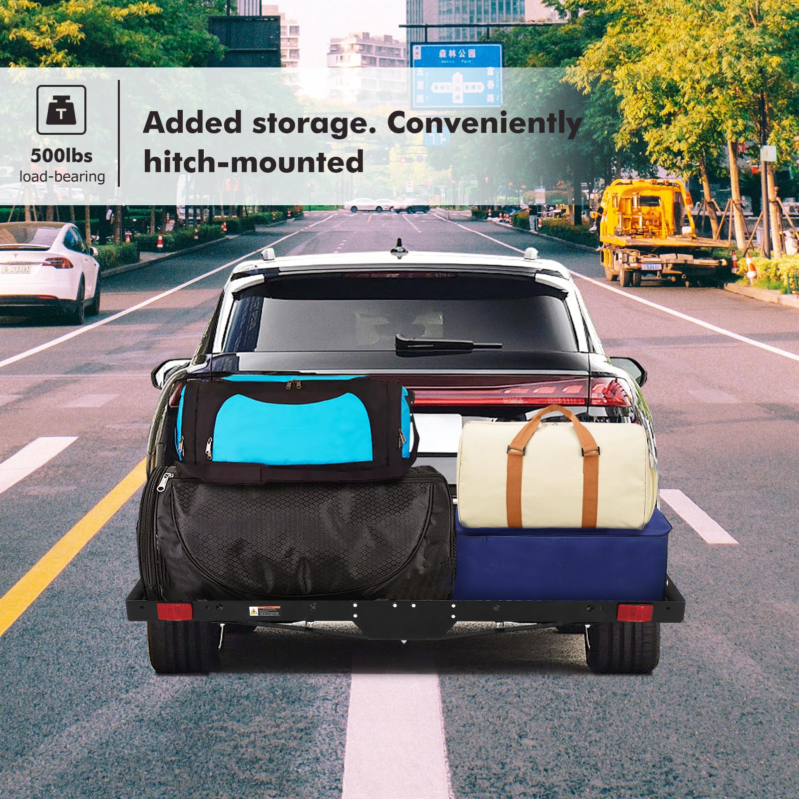 Tow Hitch Cargo Carrier Hitch Cargo Carrier That Actually