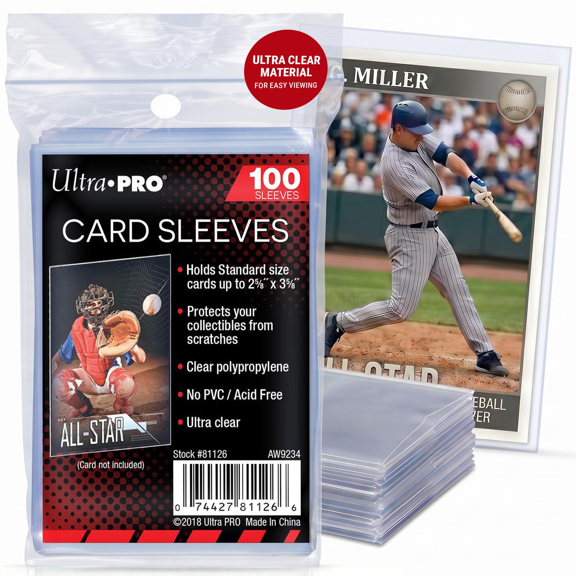 ultra pro スリーブ　7個 Ultra Pro Soft Sleeves / Penny Sleeves for Trading Cards