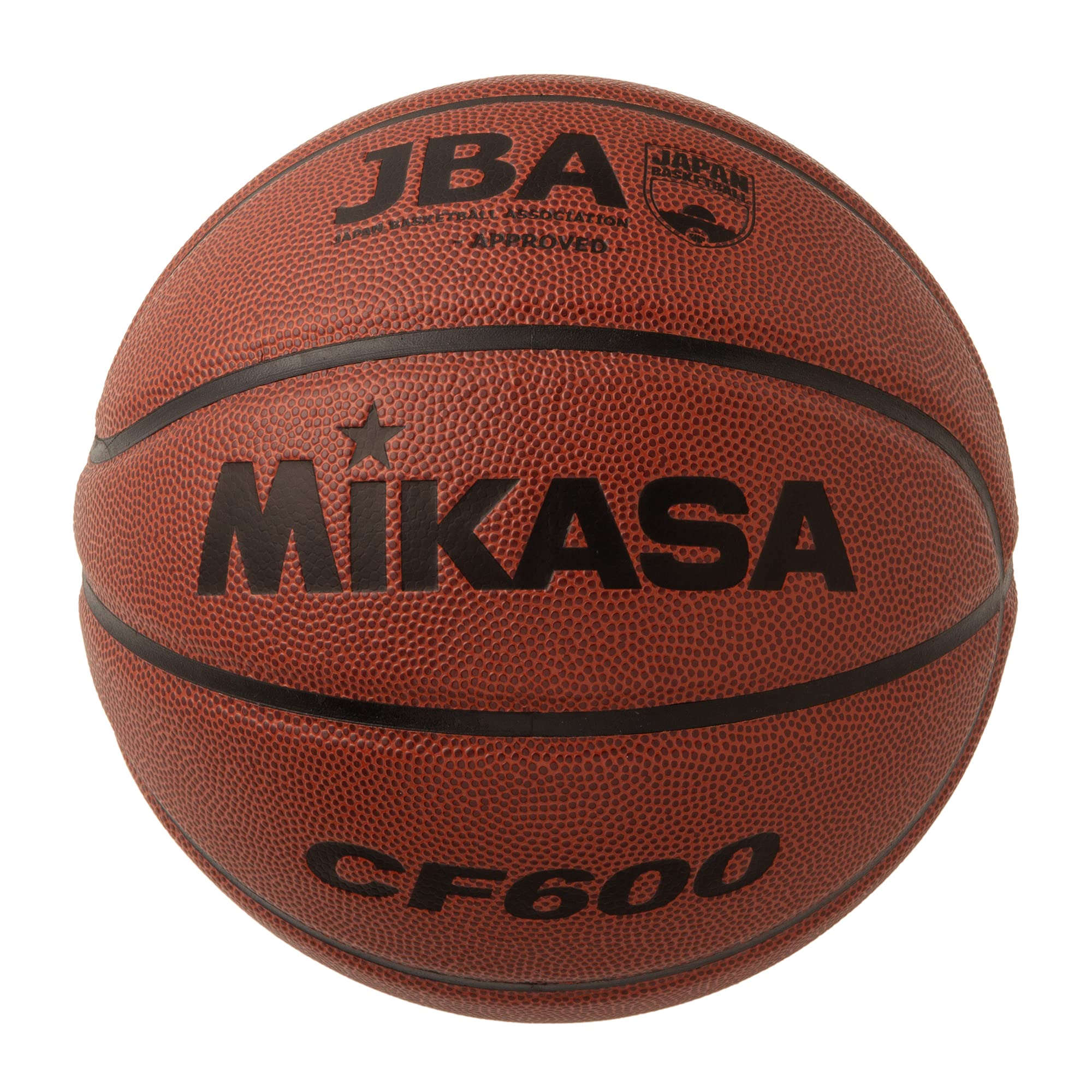 Mikasa Baloncesto No.7/6/5 JBA de Cuero Artificial de Grado de Prueba CF700 CF600 CF500 Presión Interna Recomendada 0,490-0,630 kgf/cm