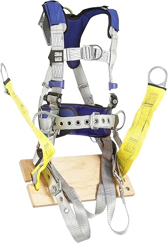 Miniatura 2 de DBI-Sala ExoFit X100 Comfort Construction - Arnés de seguridad para escalada/posicionamiento/suspensión de petróleo y gas, protección contra caídas,