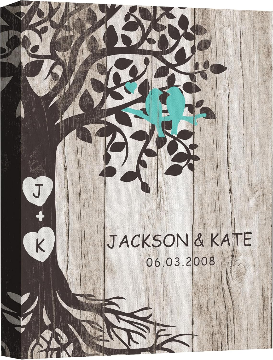 SIGNFORD Custom Canvas Prints with Your Text, Personalized Canvas Text Wall Art Digitally Printed - 16" x 24"