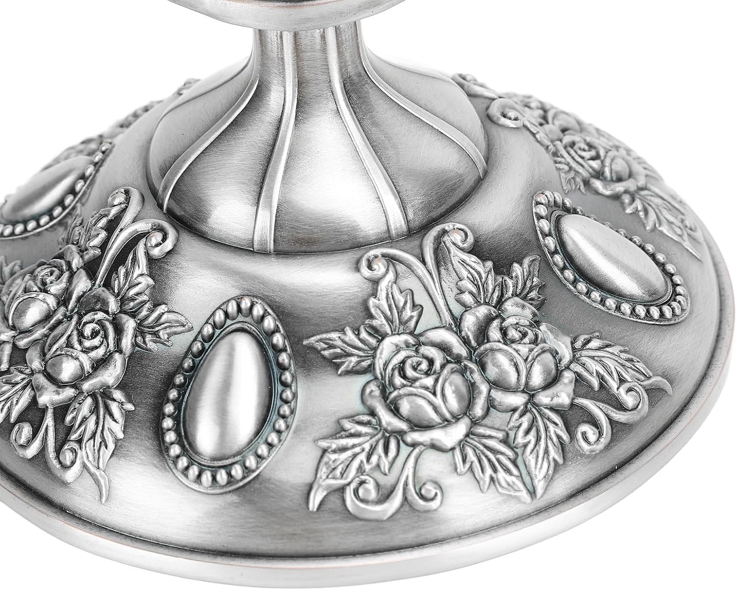 Minute Hourglass Sand Timer, 360 Degree Flip Metal Sand Clock for Home Salon Spa Yoga Meditation Office Decor (Pale Pewter)