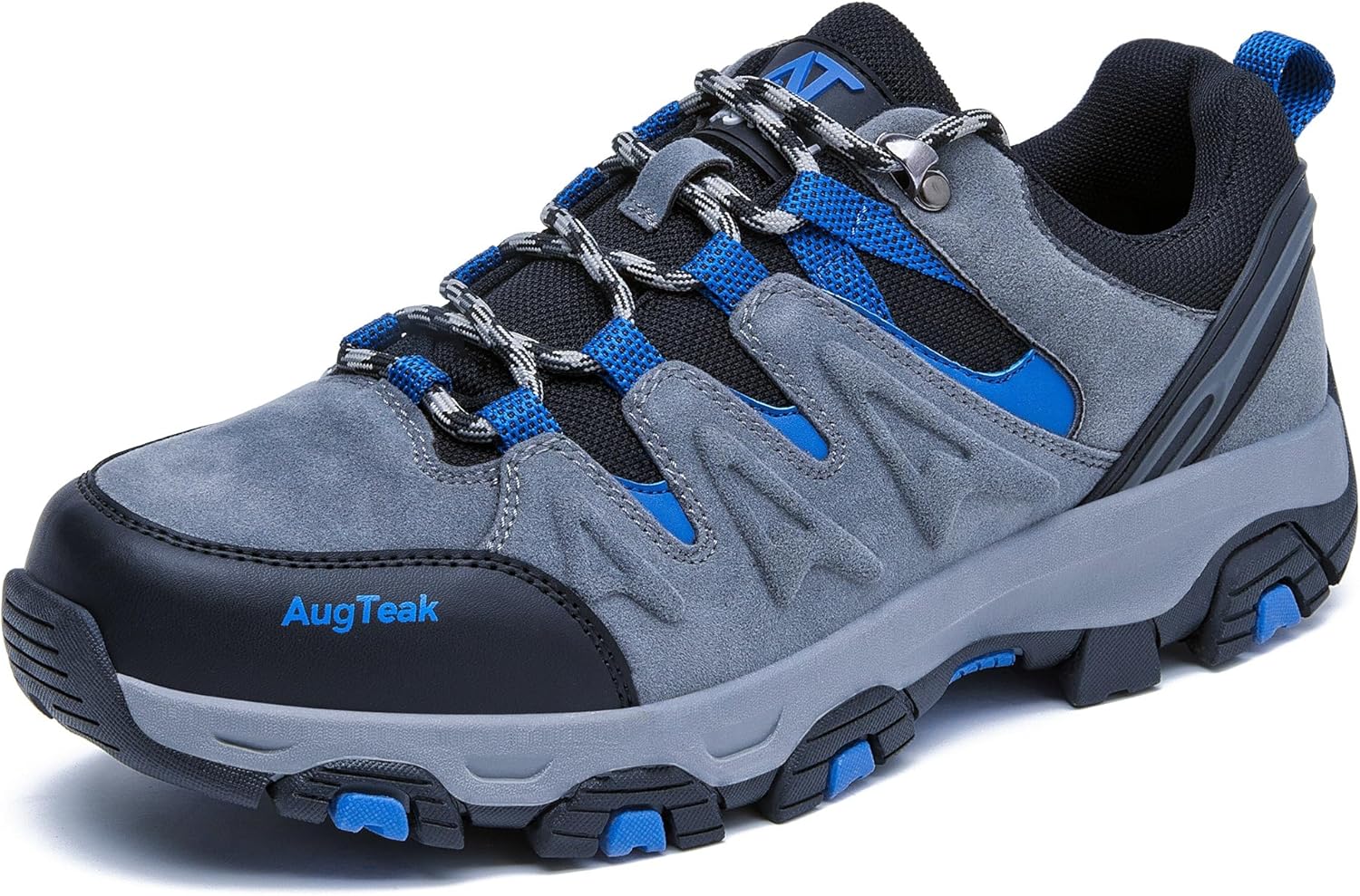 Men's Hiking Shoes Waterproof Lightweight Trekking Trails Shoes Breathable Comfortable Outdoor Walking Work