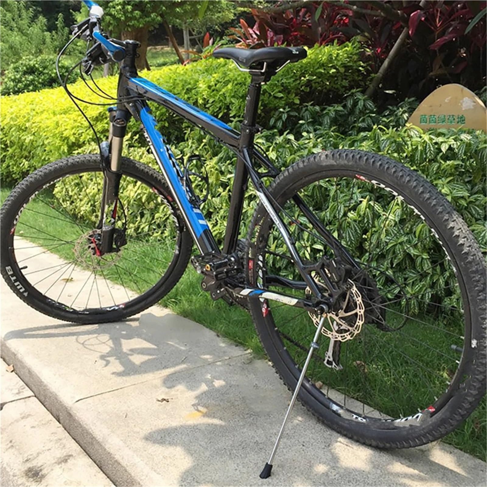 Podpórka rowerowa Ultralekka podpórka do roweru szosowego MTB z włókna węglowego Stojak parkingowy Podpórka do roweru górskiego Stojak boczny Podpórka na stopy Stojak na Rowery