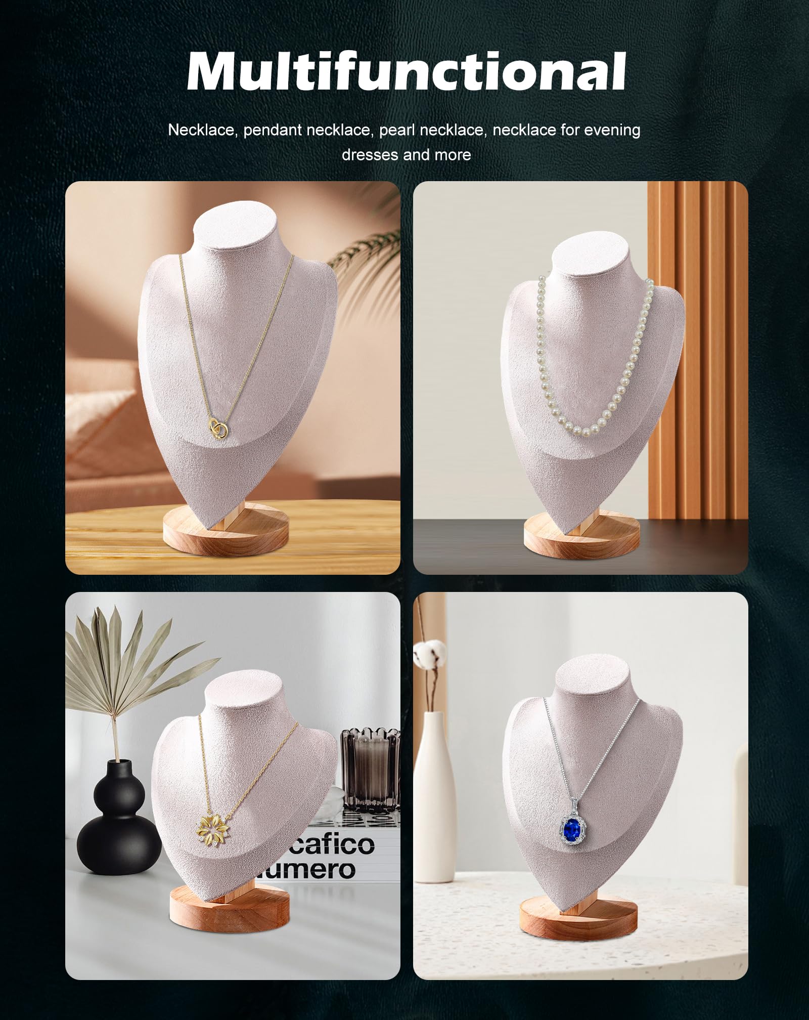 Collana Con Pendente A Catena, Orecchini, Gioielli, Busto - Foto 10