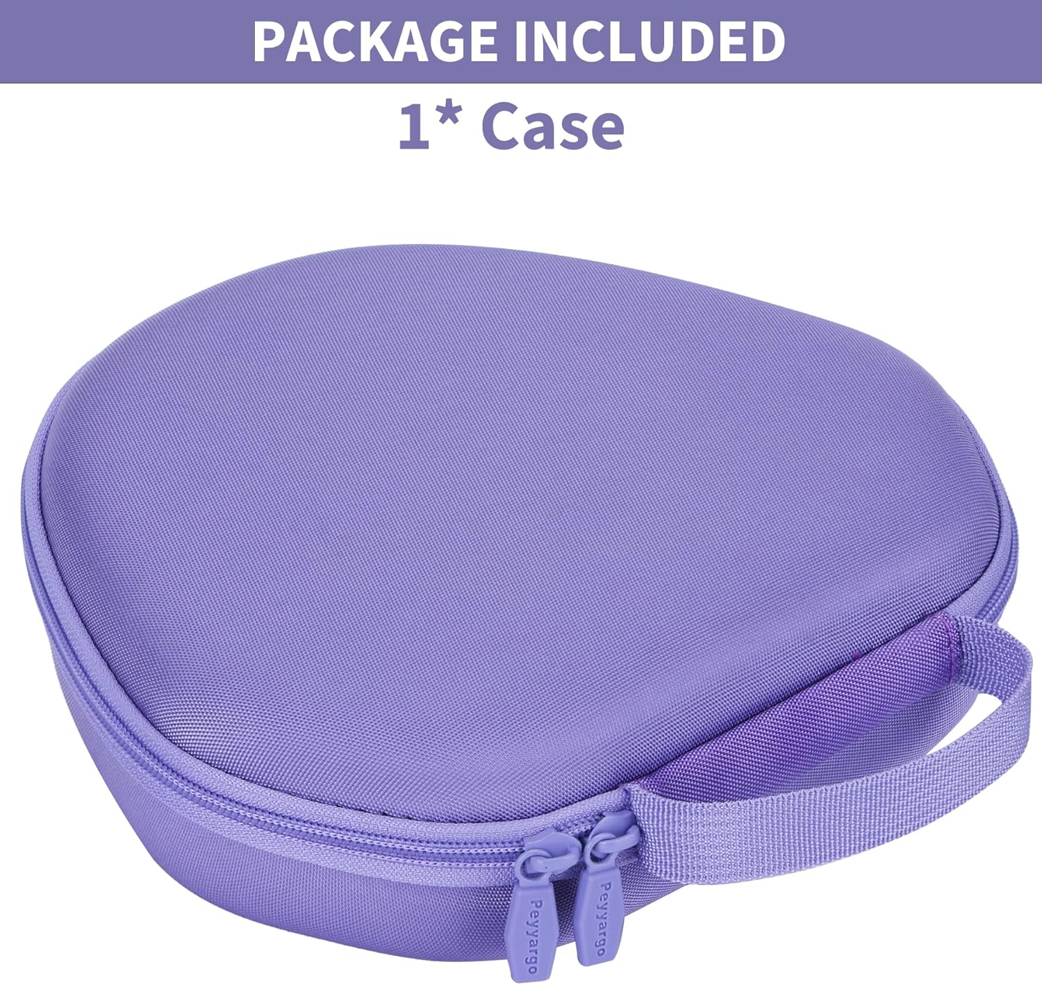 Hard Carrying Case with Sleep Mode Replacement for Apple AirPods Max Wireless Over-Ear Headphones (Lilac) - Image 6