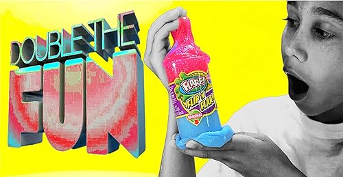 Miniatura 9 de JA-RU Flip & Flarp - Masilla de ruido, paquete doble, original y con purpurina (3 paquetes surtidos) Farrt Gas Noise Maker Slime Cloud y masilla