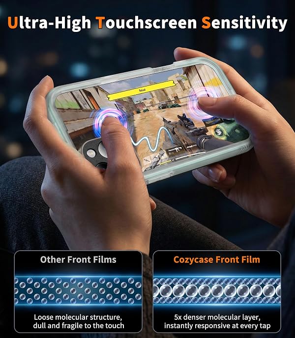 Cozycase Waterproof Case for iPhone 16 Plus with Screen Protector by Cozycase - Used condition - Image 7
