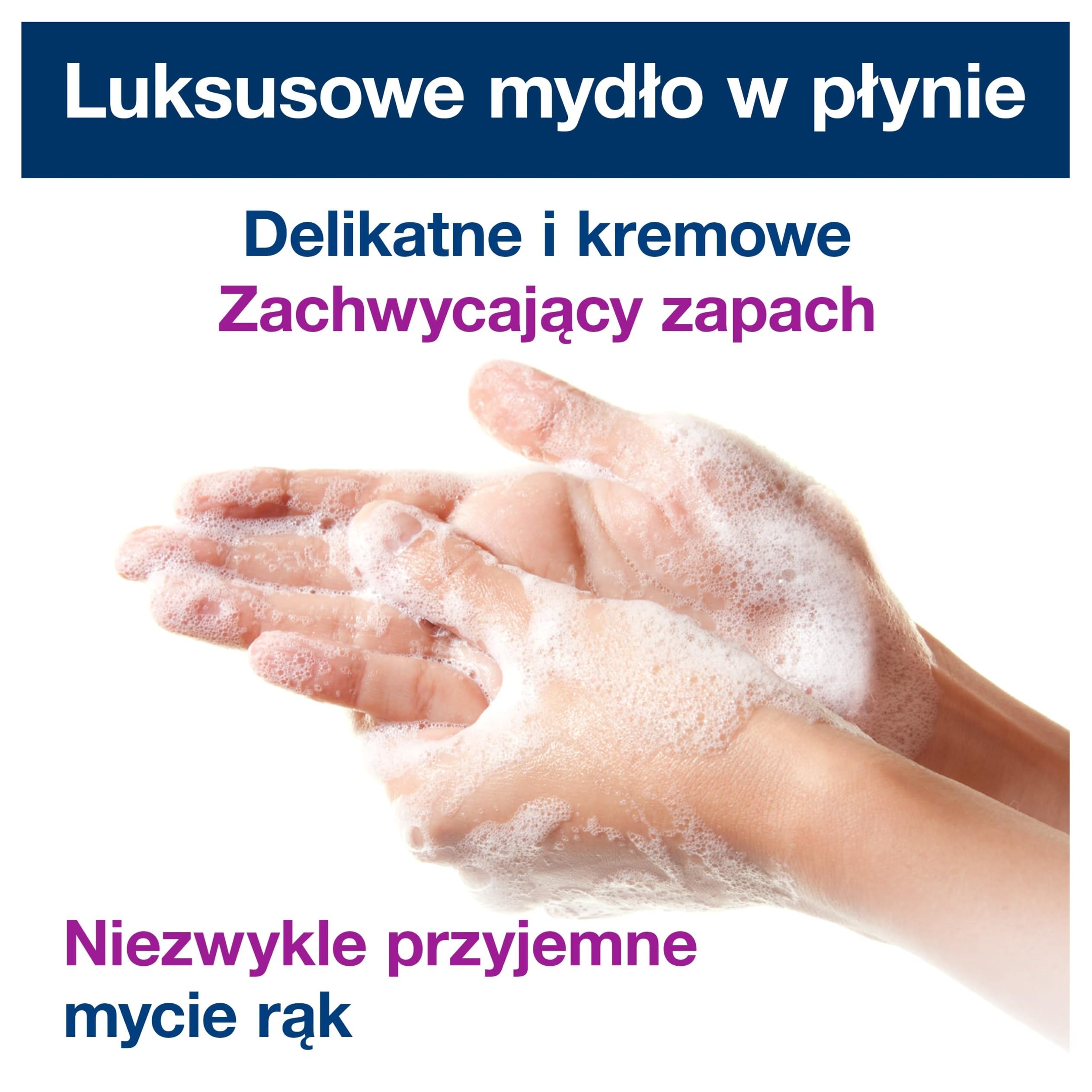 Tork Luksusowe Mydło w Płynie S4, o Zapachu Jaśminu, Róży i Lilii, 6 x 1000 ml, 424901