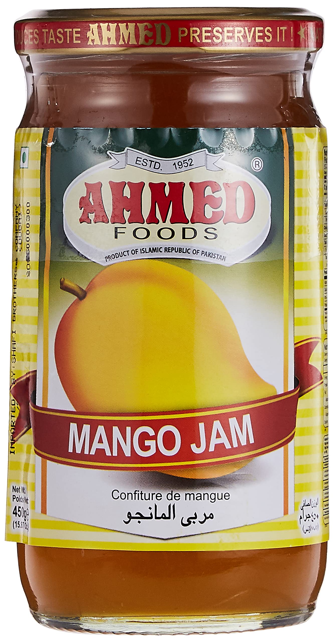 Ahmed Foods mango jam, 450 gm