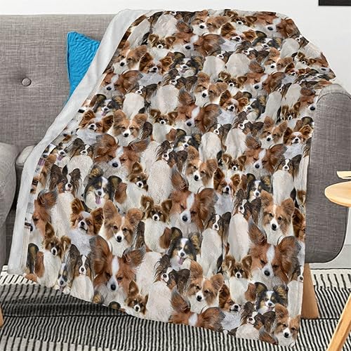 Miniatura 10 de Chihuahua Lovers Dog Gifts - Manta de forro polar con estampado de chihuahua, regalo para mamá chihuahua, dueño de perro, manta para cachorros