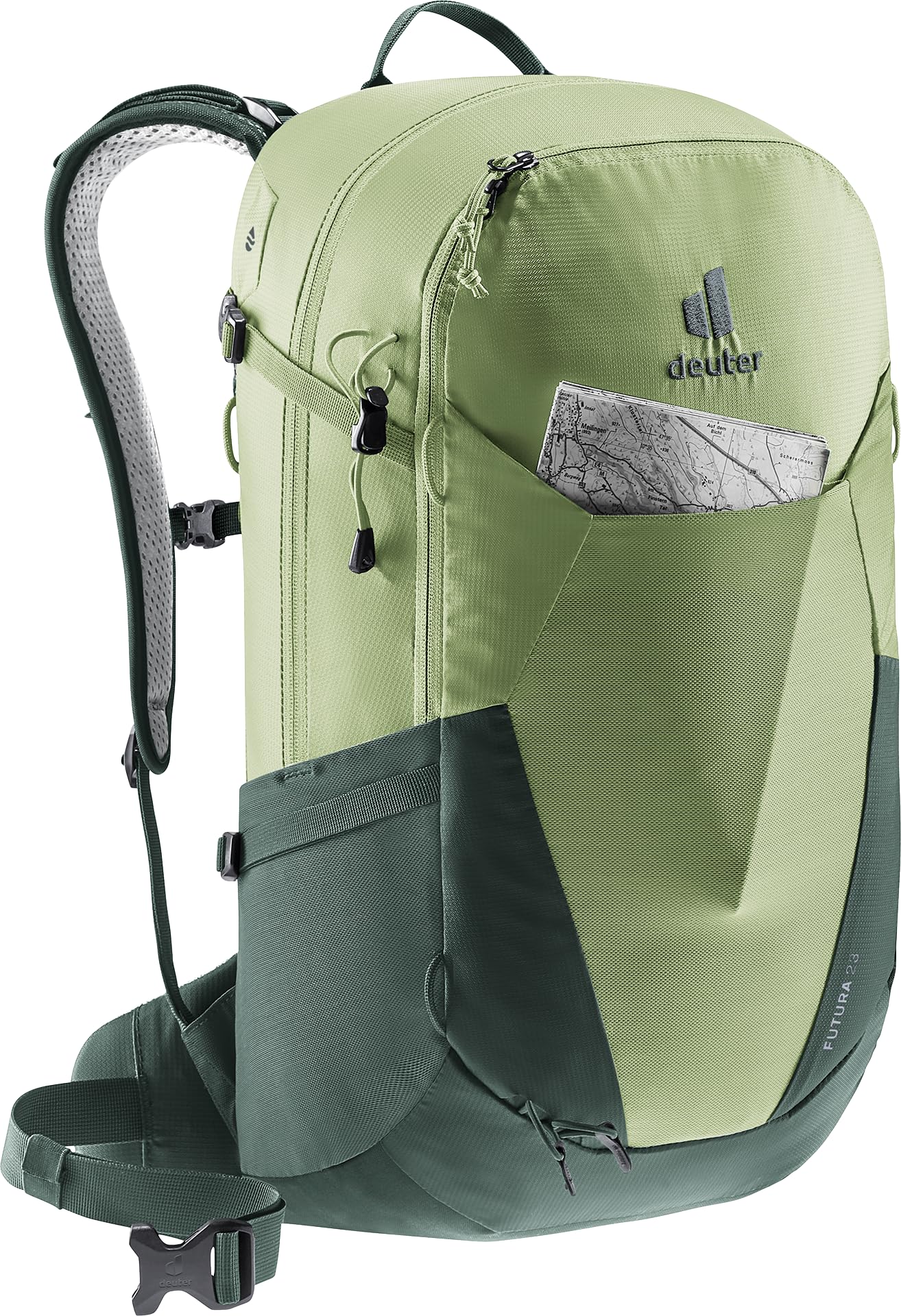 deuter Plecak turystyczny Futura 23, Grove-ivy, 23 L, Minimalistyczny