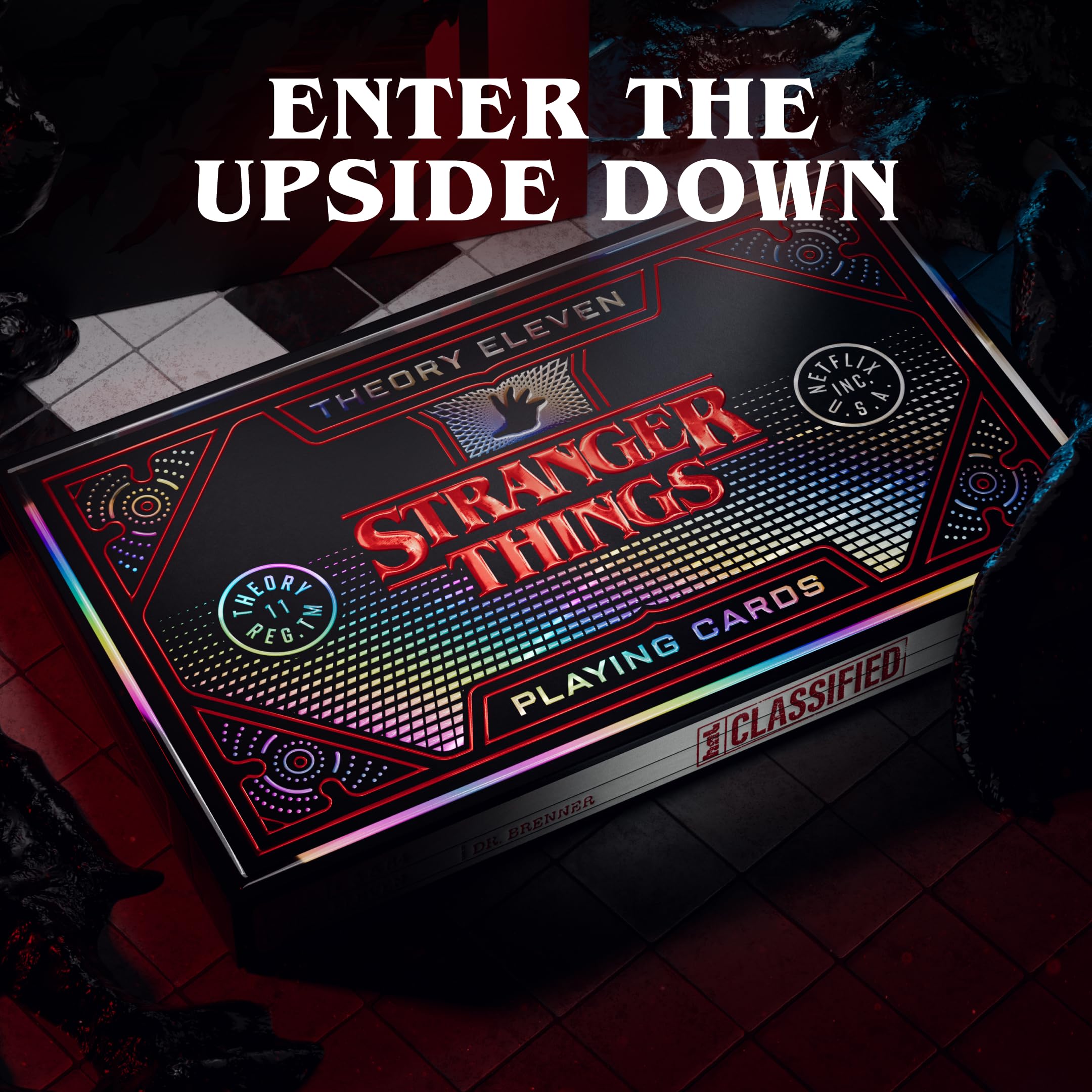 theory11 Stranger Things Box Set | 3 Deck Playing Card Collection