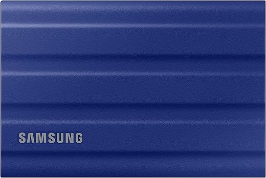 Samsung T7 Shield 1TB, Portable SSD, up-to 1050MB/s, USB 3.2 Gen2, Rugged, IP65 Water & Dust Resistant, for Photographers, Content Creators and…
