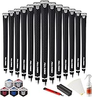 Vista 11 de 13 Pack Golf Grips, Durable Rubber Grip for Clubs, Anti-Slip “+” Texture & Zipper Back Design, Grips Only or Grips & Regripping Kit