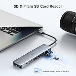 USB C Hub HDMI Adaptateur pour MacBook Pro/Air, MOKiN 7 en 1 USB C Dongler avec HDMI, lecteur de carte microSD/SD, USB C Port de données,100W PD, et 2 USB 3.0 Compatible pour MacBook Pro/Air, Dell XPS, - Un peu de réflexion.