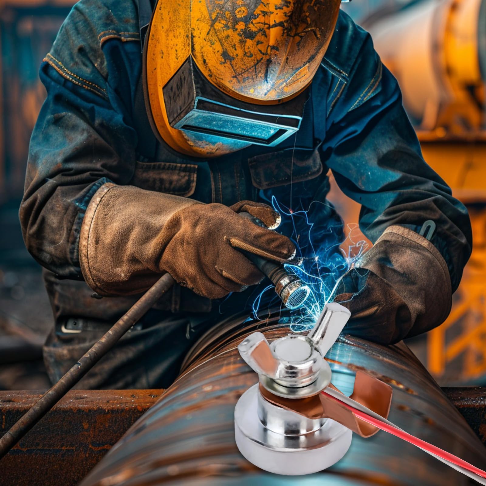 Fukaisu Welding Magnetic Grounding Clamp - Image 3