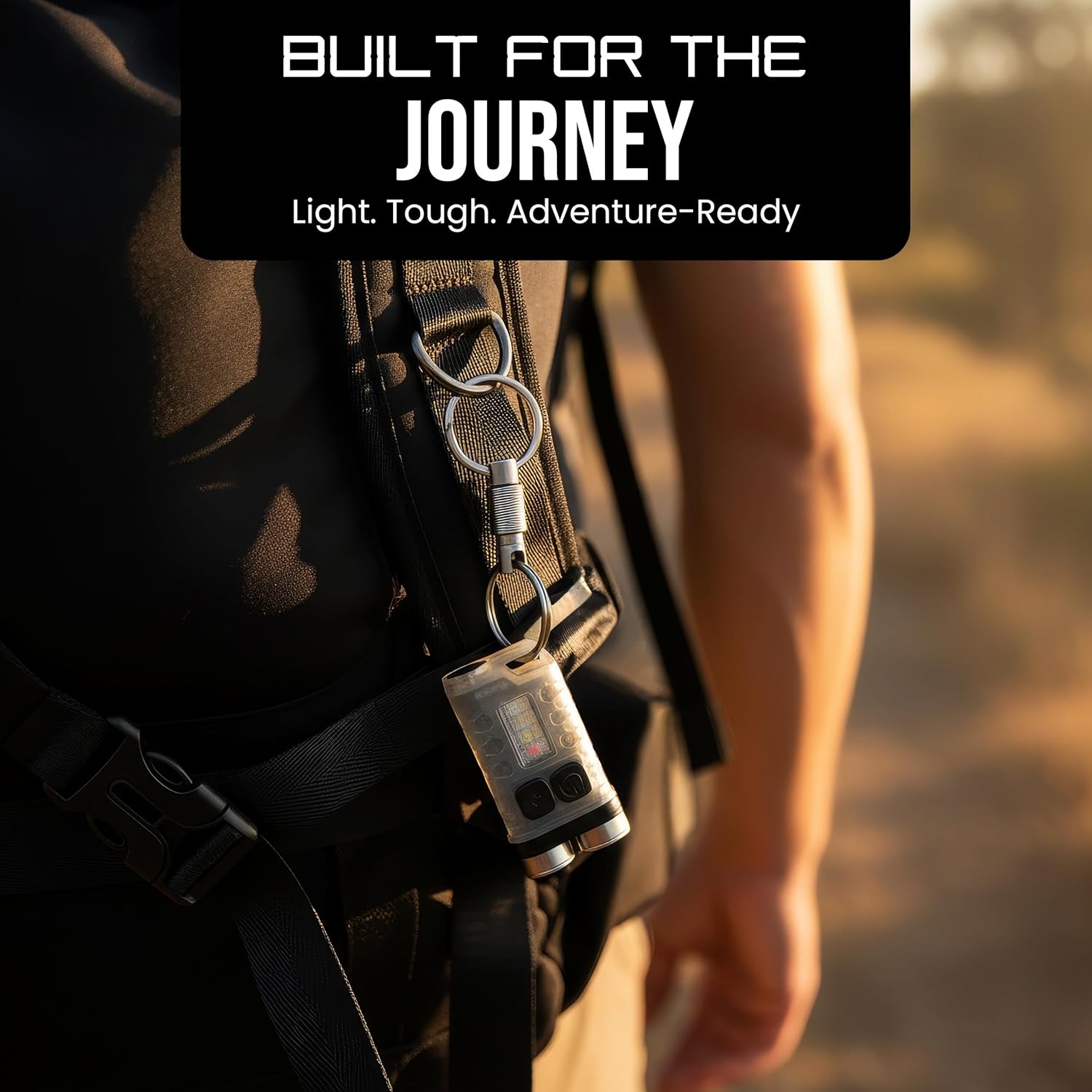 Aerospace Titanium Quick Release Keychain - Anti-Tangle EDC Swivel Key Chain - Detachable Key Ring Quick Release Key Organizer - Practical Box Opener Keychain with Cutter Tip and 2 Keyrings - Image 8