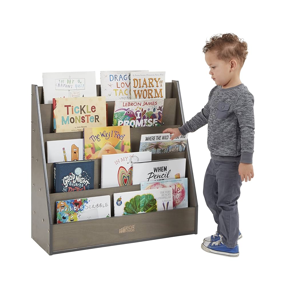 かわうそ　ECR 4KIDS片面ブックディスプレイラック かわうそ ECR 4KIDS片面ブックディスプレイラック かわうそ ECR