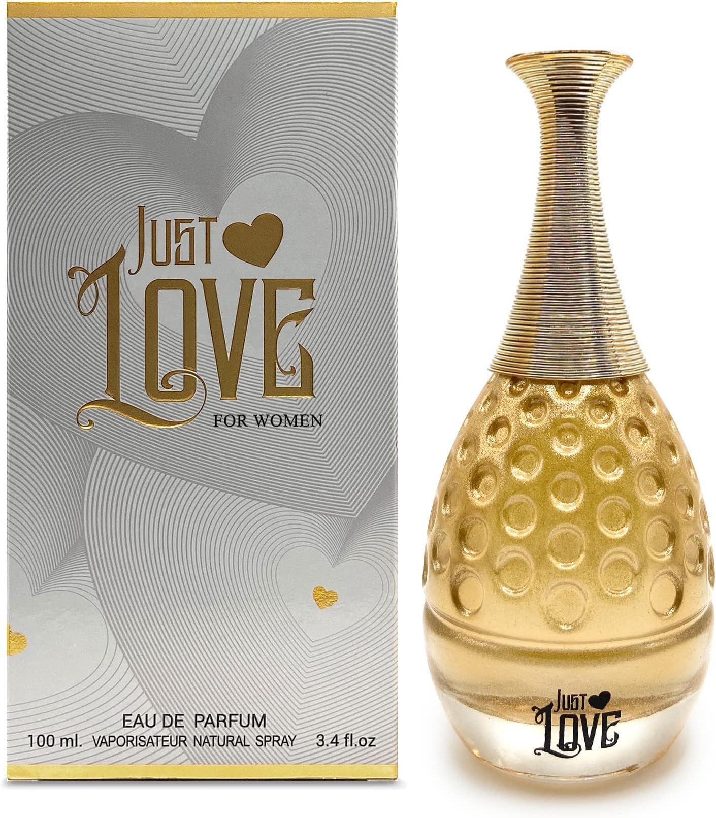 Just Love for Women 3.4 Ounce EDP Women's Perfume | Mirage Brands is not associated in any way with manufacturers, distributors or owners of the original fragrance mentioned