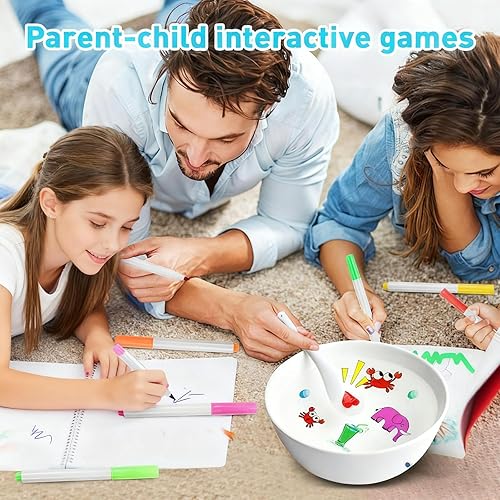 Miniatura 8 de QETRABONE Bolígrafo mágico de pintura al agua de 12 colores para niños bolígrafo mágico flotante de tinta mágico bolígrafos mágicos flotantes con