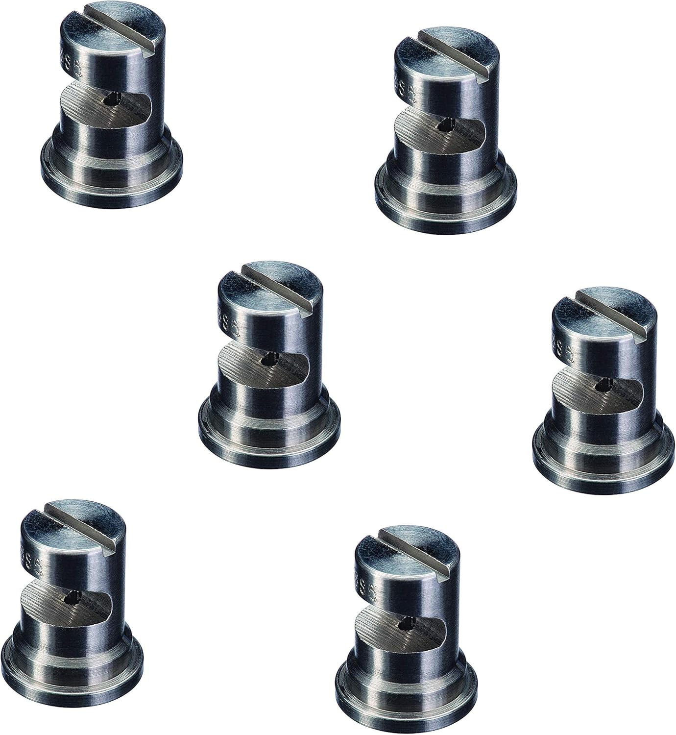 Pack of 6 - TeeJet FloodJet SS Wide Angle Flat Spray Tip 0.6 GPM 40 PSI TK-SS3