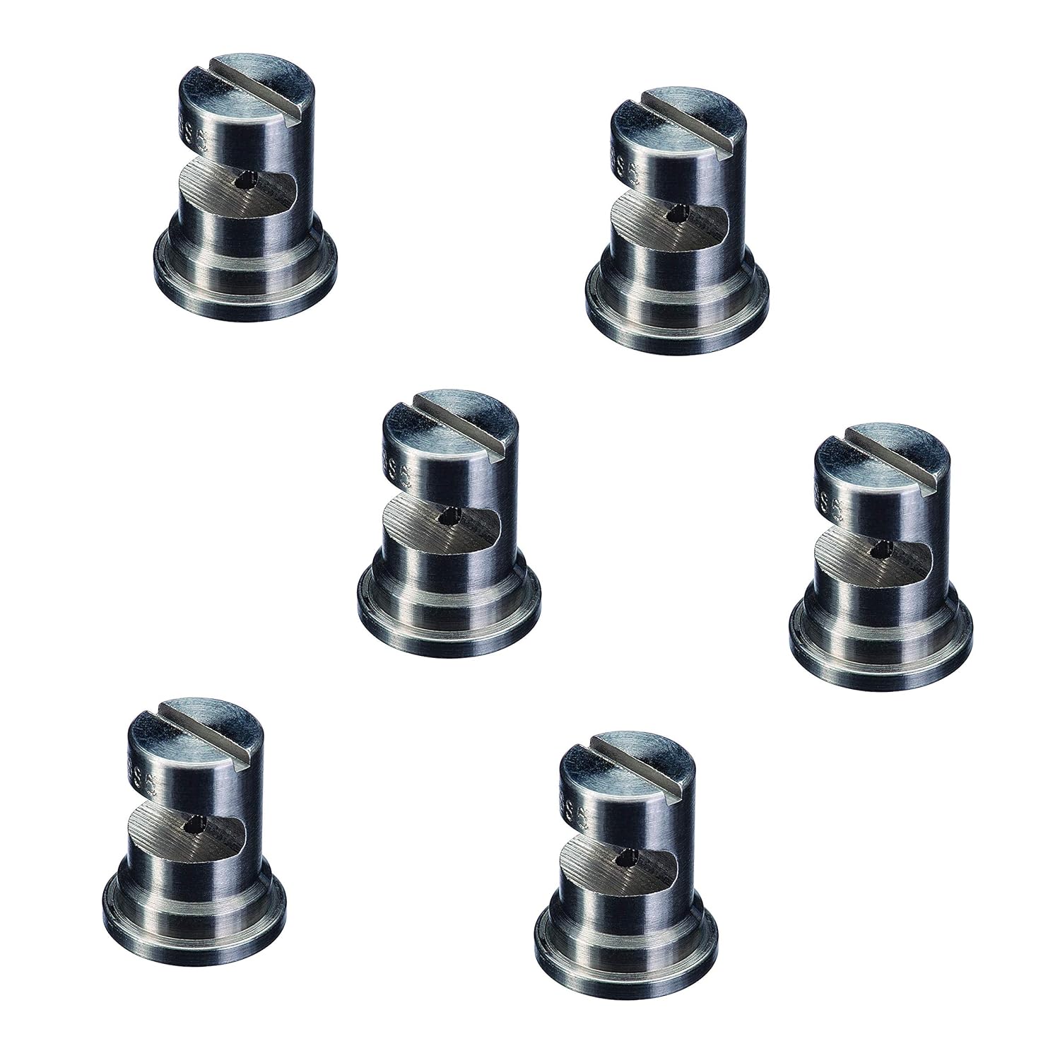 Pack of 6 - TeeJet FloodJet SS Wide Angle Flat Spray Tip 1.5 GPM 40 PSI TK-SS5