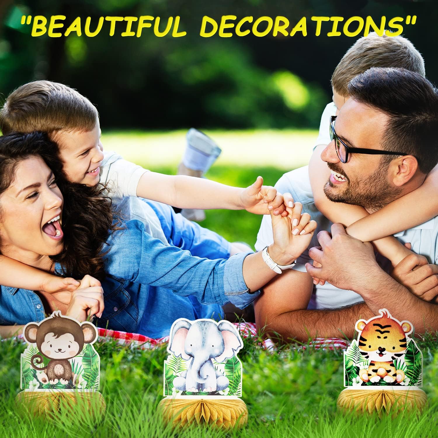 9 Piezas Centro De Mesa Panal De Abeja - Decoración Vuelta Al Cole Con Globo, Pizarra, Mochila, Libro - ¡Ideal Para Fiestas Escolares!