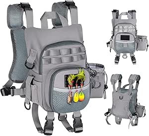 Fly Fishing Chest Pack Lightweight Small Fishing Backpack