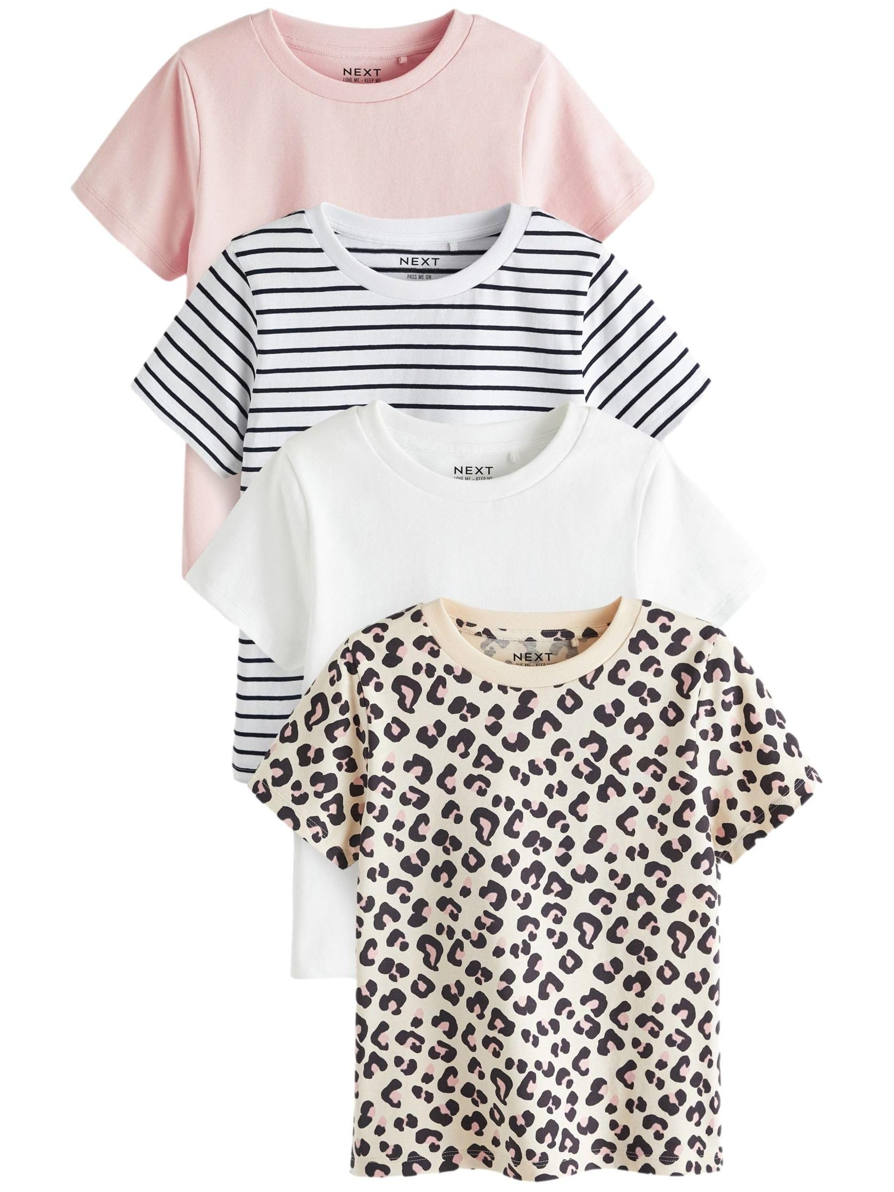 NEXT Niñas Pack de 4 Camisetas