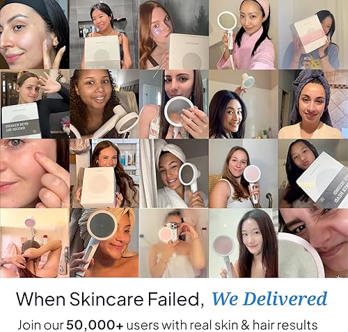 Miniatura 7 de SecondShower - Mano de ducha filtrada para agua dura, clínicamente probado para la salud de la piel, certificado NSF 99.9% de eliminación de cloro,