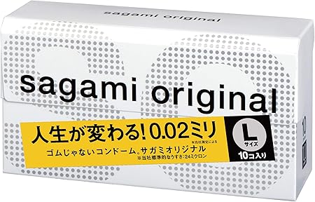 Amazon サガミオリジナル 002 Lサイズ 10個入 サガミオリジナル コンドーム