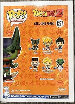 Funko Cell 2nd Form Pop! Dragonball Z Shared Fall Convention 2022